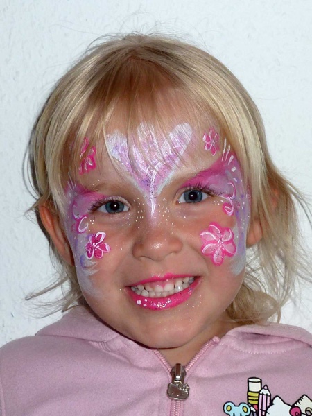 Kinderschminken am Kindergeburtstag
